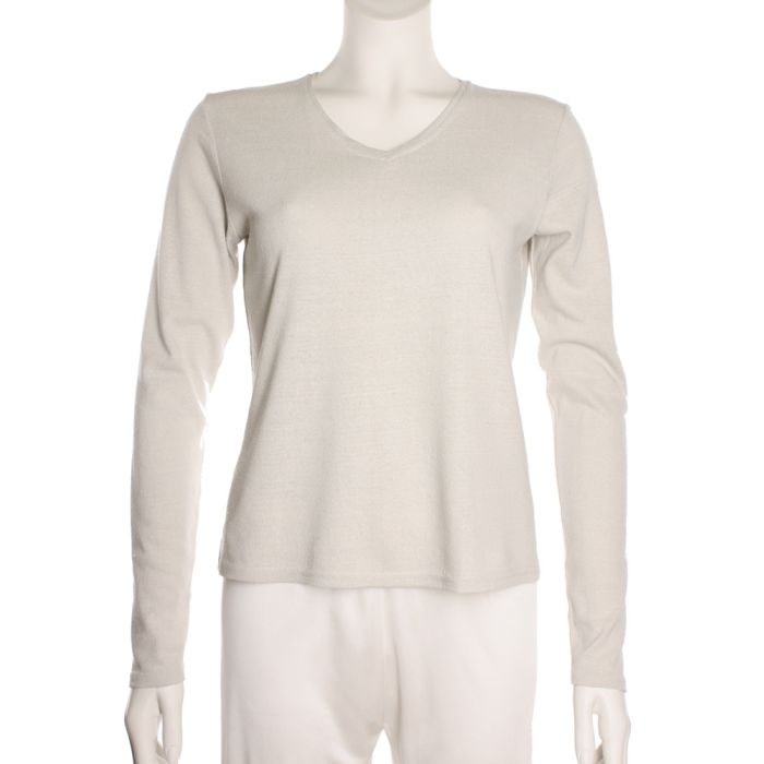 100% Bouretteseide LANGARM SHIRT von Alkena