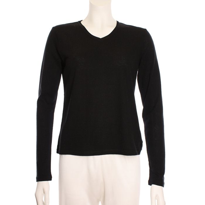 100% Bouretteseide LANGARM SHIRT von Alkena