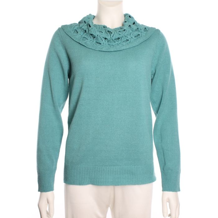 100% Bouretteseide Strick PULLOVER von Alkena