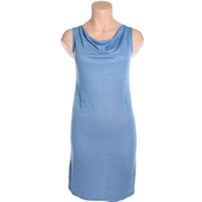 Leinen-Seide Wasserfall SOMMERKLEID von Alkena