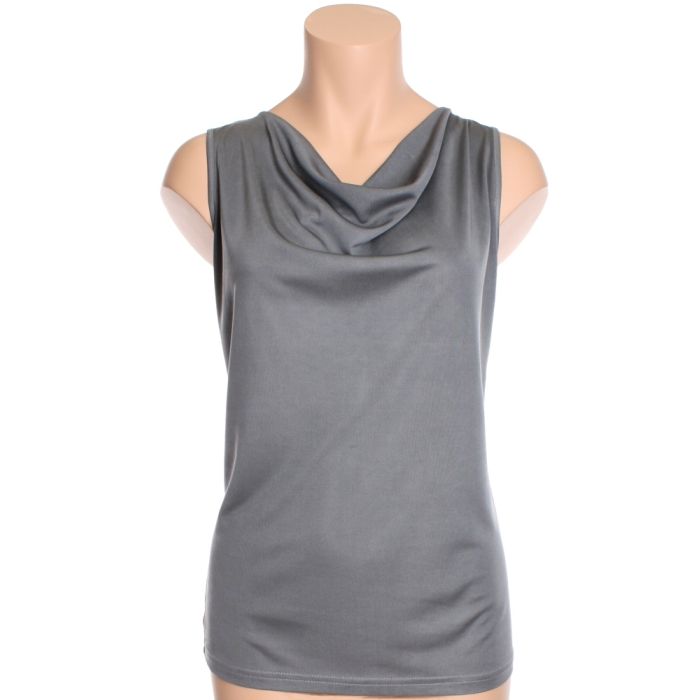 100% Bio-Seide WASSERFALL TOP Interlock von Alkena