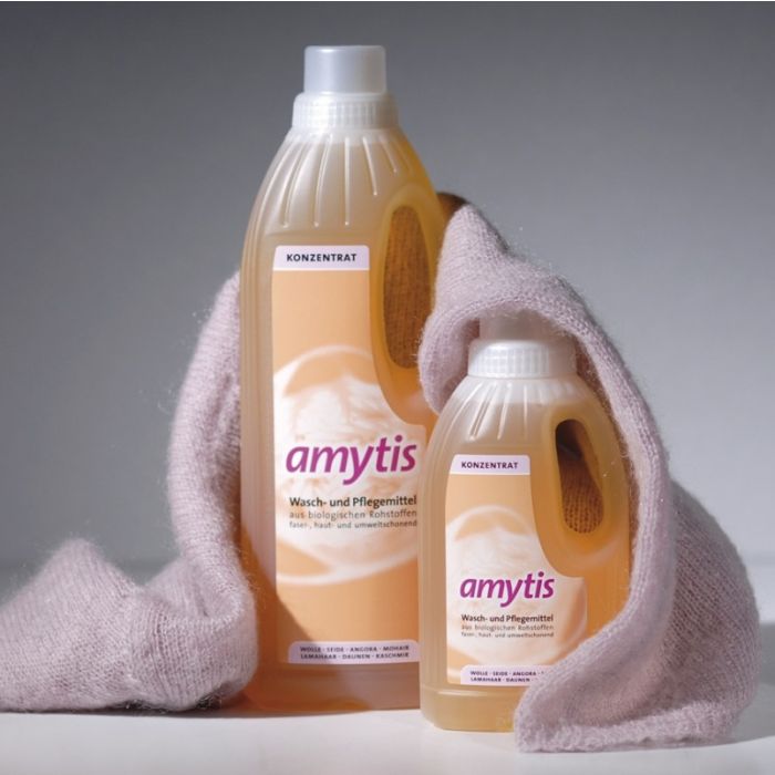 AMYTIS Seidenwaschmittel auch für Wolle Daunen Mohair Kaschmir - 19,98 EUR / l