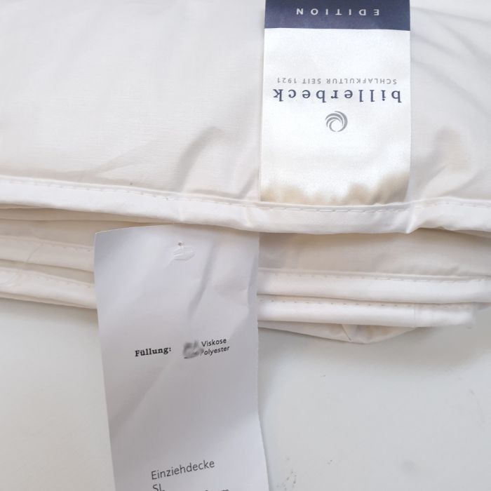 Viscose Sommerdecke BAMBOO LIGHT HL mit Karosteppung von Billerbeck