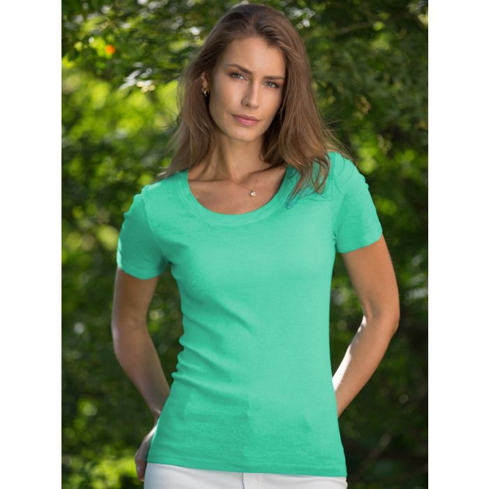 100% Bio Baumwolle T-Shirt ACQUA M/M Pflanzenfarbe von Madiva Ecofuture®
