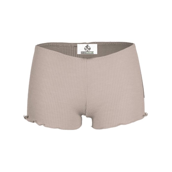 100% Bio Baumwolle Slip PURE SHORT gerippt von Madiva Ecofuture®
