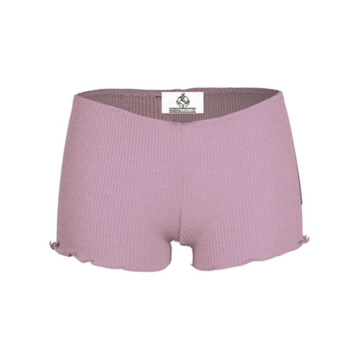 100% Bio Baumwolle Slip PURE SHORT gerippt von Madiva Ecofuture®