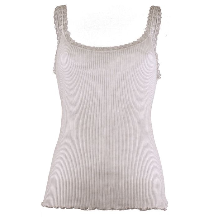 100% Bio Baumwolle Träger-Top PURE S/S gerippt von Madiva Ecofuture®