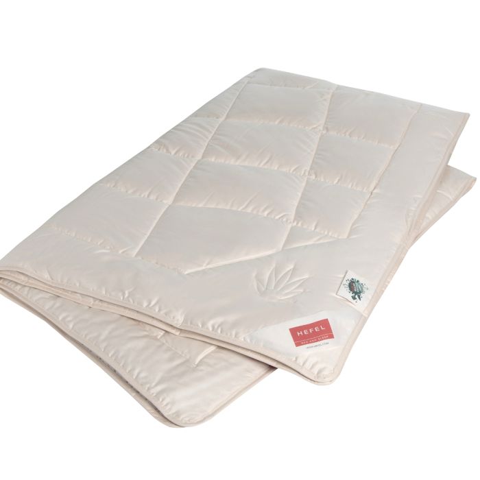 Bettdecke mittelwarm BIO HANF GD kbA von Hefel