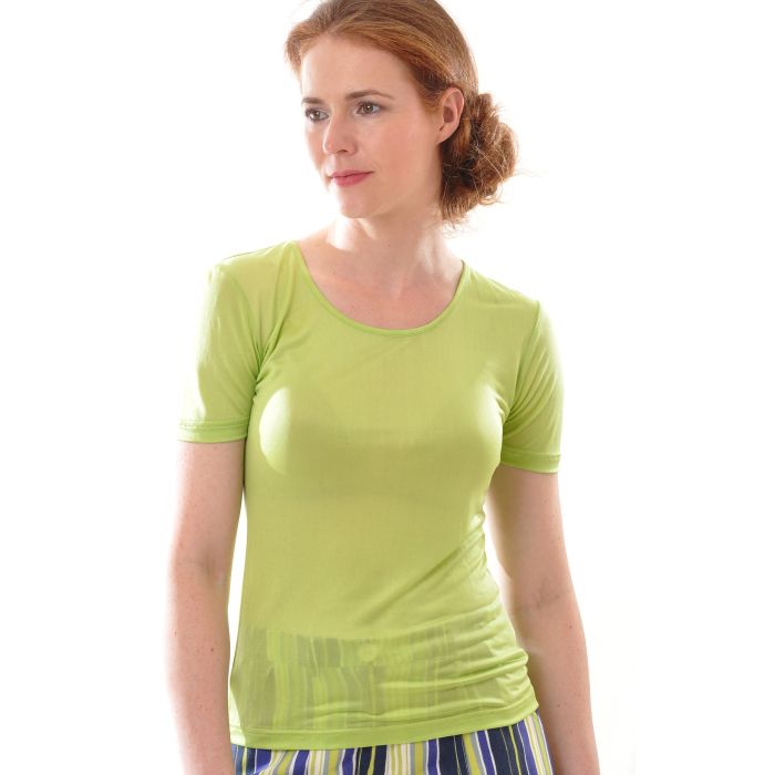 100% Bio-Seide T-SHIRT von Alkena