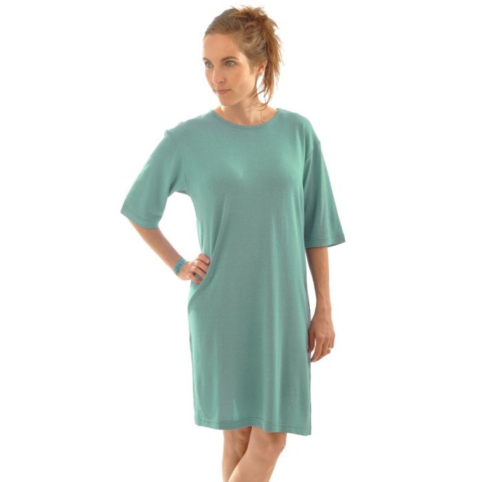 100% Bio Bourette-Seide BIGSHIRT von Alkena