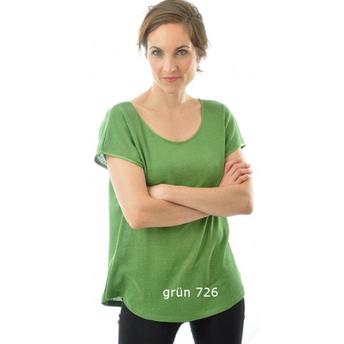 Bourette Seide Sommer T-SHIRT von Alkena