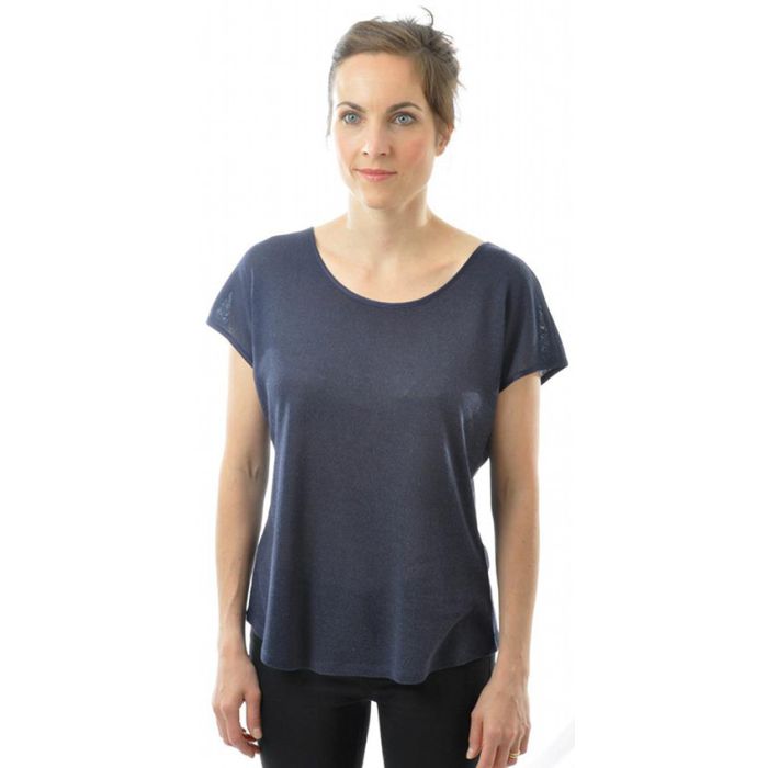Bourette Seide Sommer T-SHIRT von Alkena