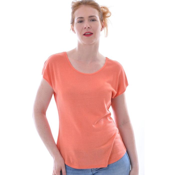 Bourette Seide Sommer T-SHIRT von Alkena