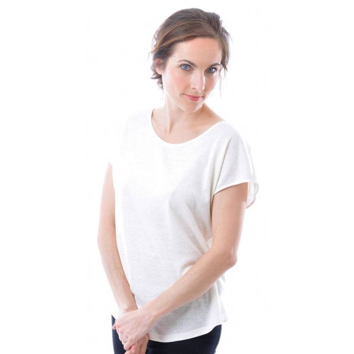 Bourette Seide Sommer T-SHIRT von Alkena