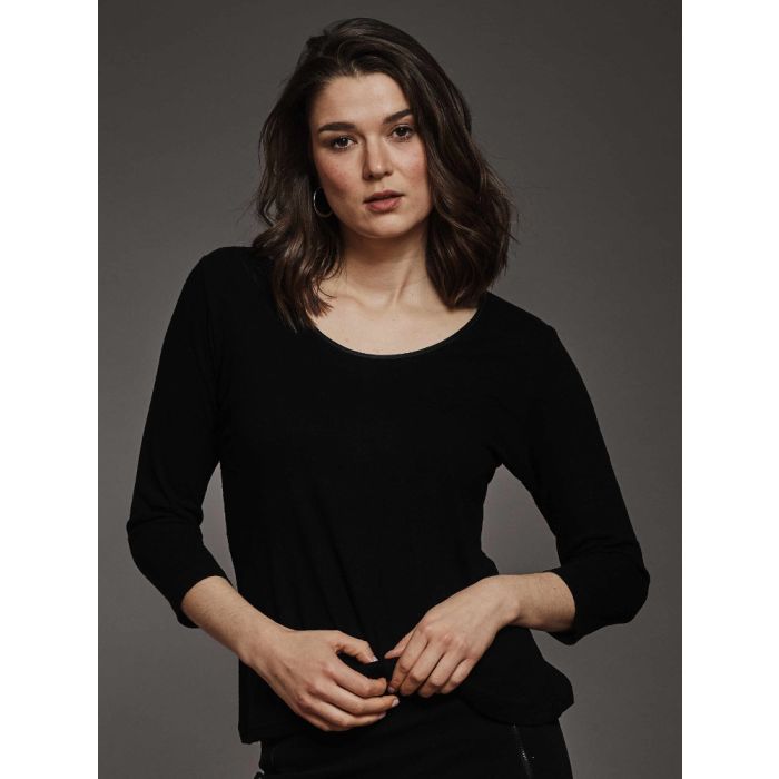 100% Bouretteseide 3/4 Arm SHIRT von Kokon Zwo