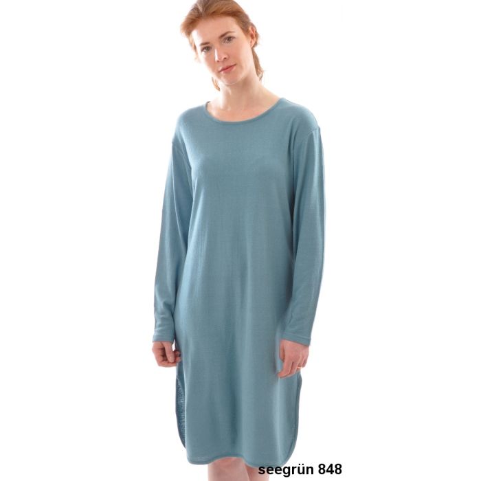 100% Bio Bourette-Seide SLEEPSHIRT von Alkena