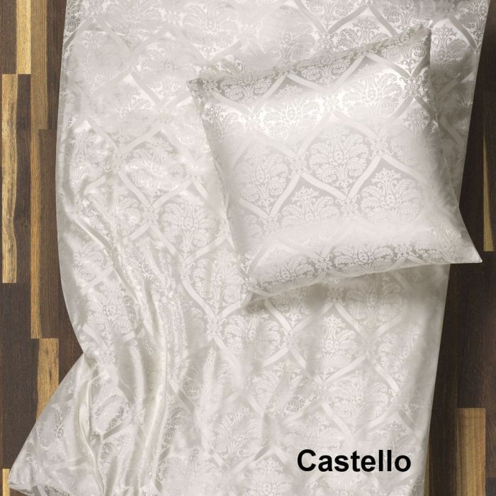 Betttuch 100% Seide JACQUARD verschiedene Muster Sommerlaken