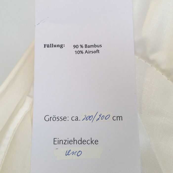 Viscose Sommerdecke dünn BAMBOO LIGHT HL von Billerbeck