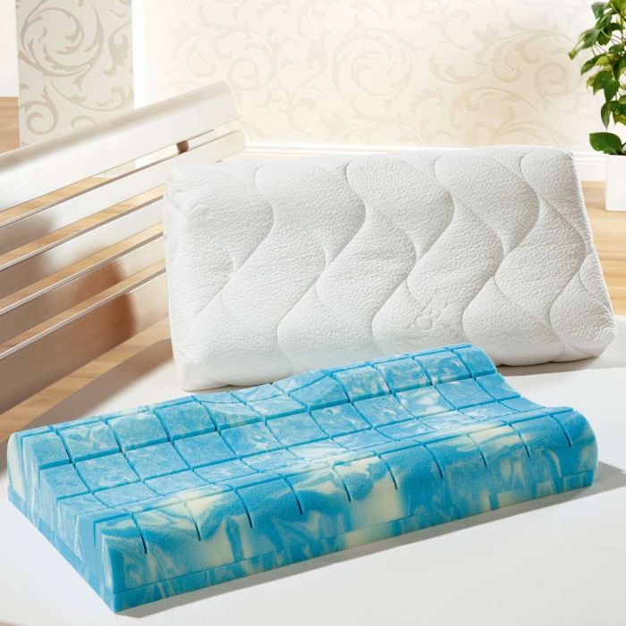 f.a.n. Gelschaum Nackenkissen GELAX Sleep + Care 60° waschbar