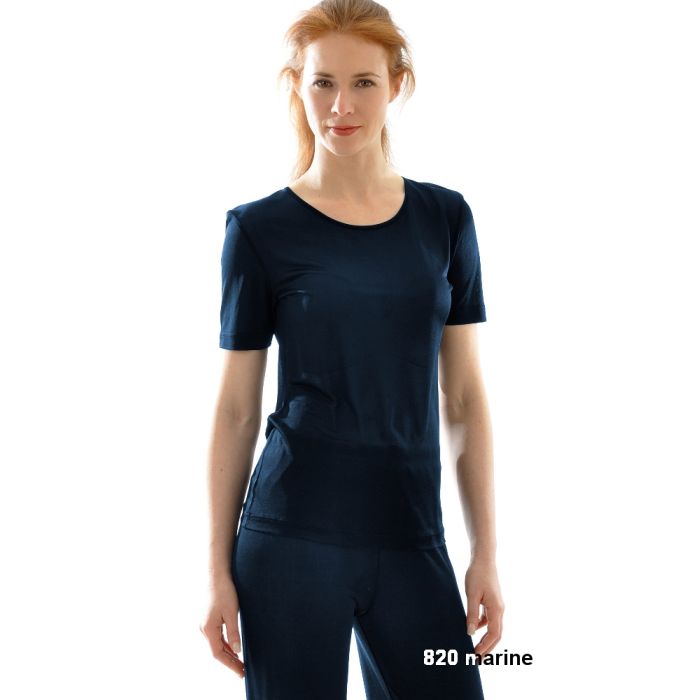 100% Bio-Seide T-SHIRT von Alkena