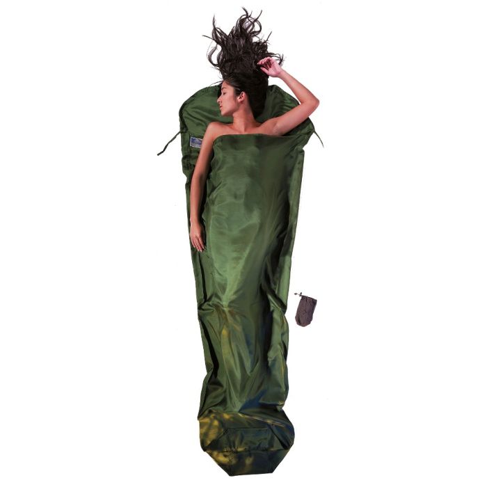 100% Seide Innenschlafsack MUMMY LINER Premium Silk von Cocoon®