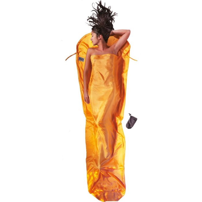 100% Seide Innenschlafsack MUMMY LINER Premium Silk von Cocoon®