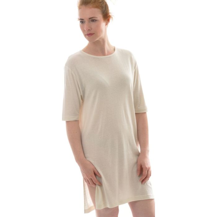 100% Bio Bourette-Seide BIGSHIRT von Alkena