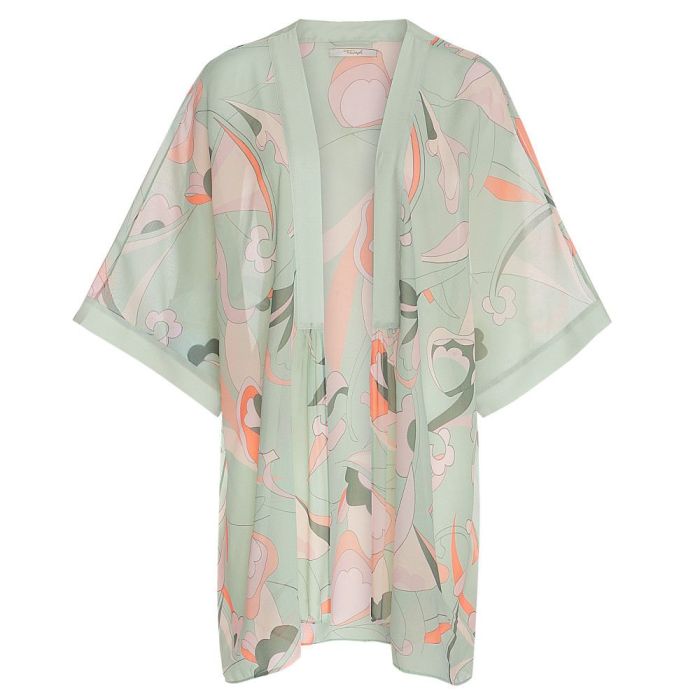 Chiffon Kimono SEDUCTION minzgrün bunt von Triumph