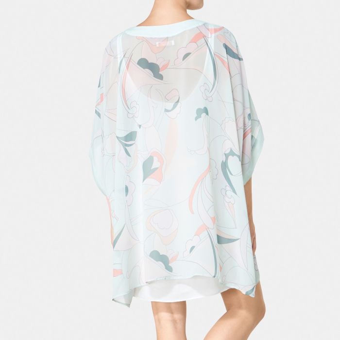 Chiffon Kimono SEDUCTION minzgrün bunt von Triumph
