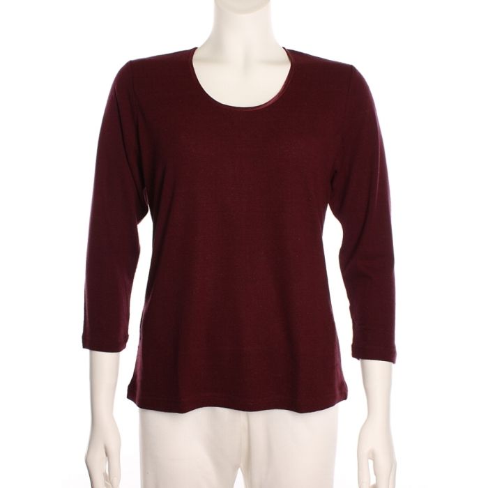 100% Bouretteseide 3/4 Arm SHIRT von Kokon Zwo