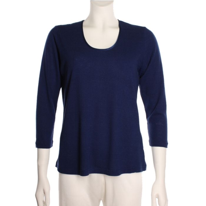 100% Bouretteseide 3/4 Arm SHIRT von Kokon Zwo