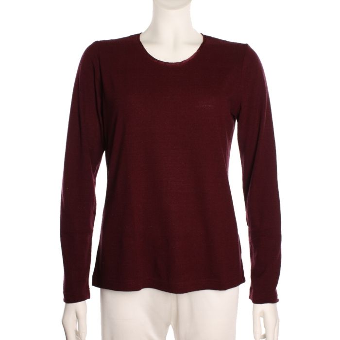 100% Bouretteseide RUNDHALS SHIRT von Kokon Zwo