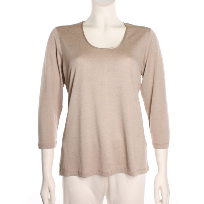 Seide mit Leinen 3/4-Arm Shirt CINDA No. 2 von Kokon Zwo
