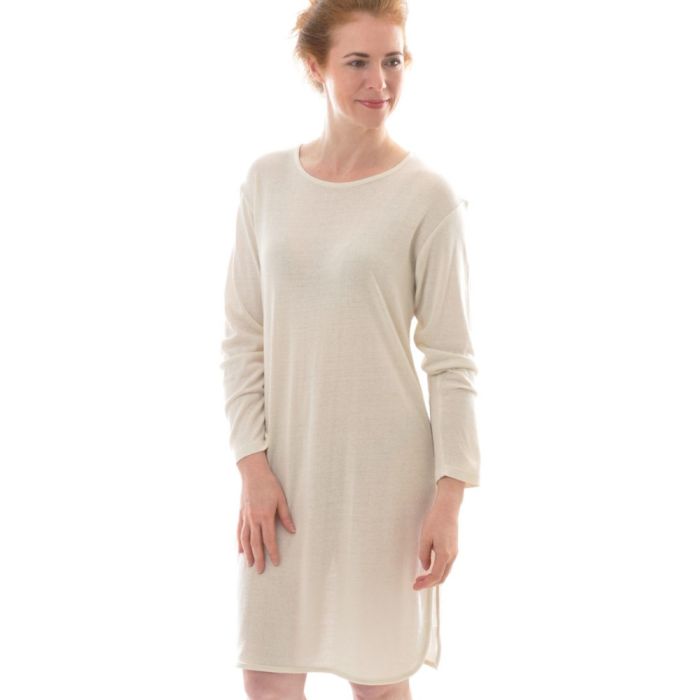 100% Bio Bourette-Seide SLEEPSHIRT von Alkena