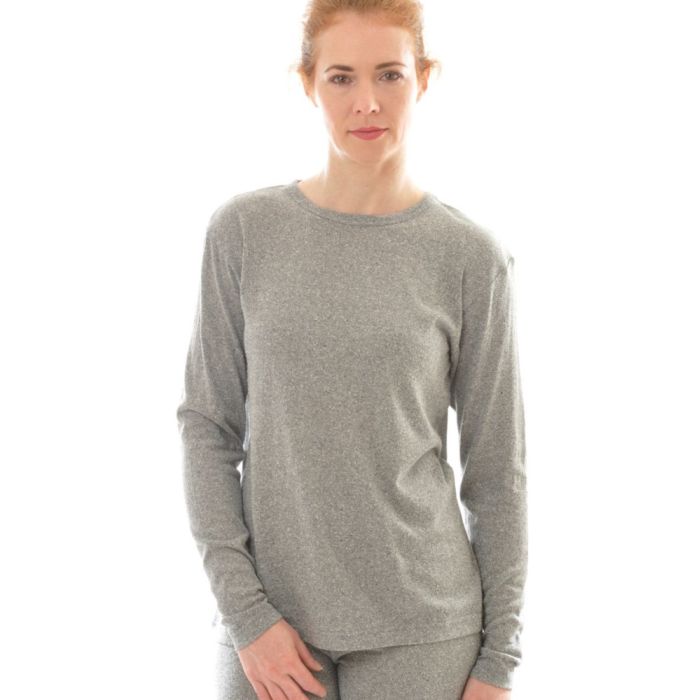 100% Bio Bouretteseide LANGARM SHIRT von Alkena