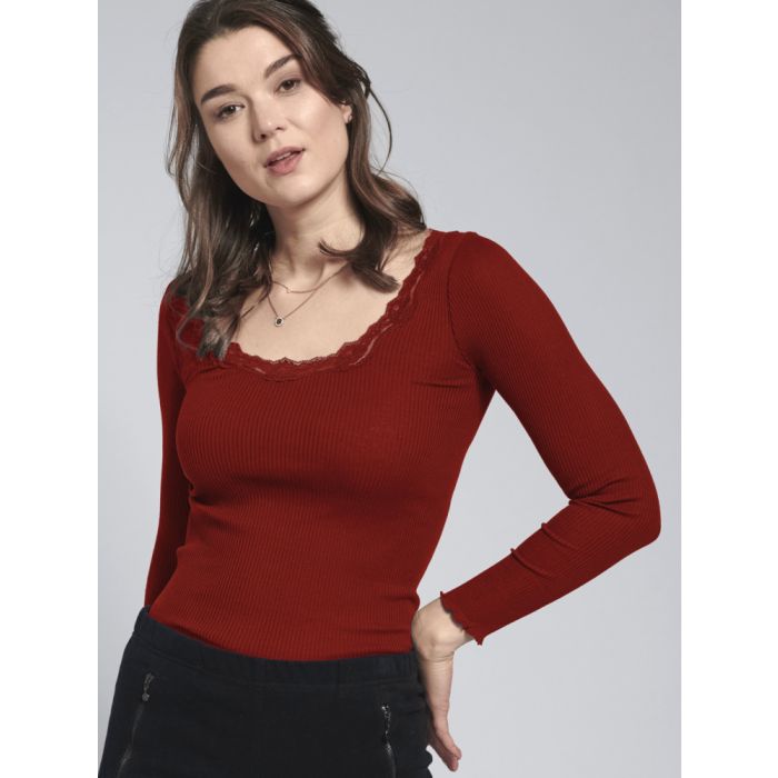 70% Seide 30% Bio-Baumwolle kbA LANGARMSHIRT RIPP von Kokon Zwo