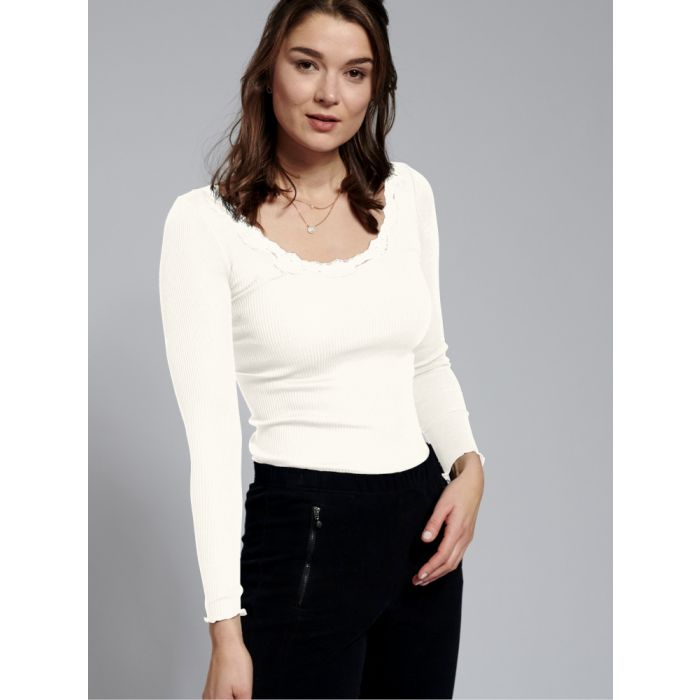 70% Seide 30% Bio-Baumwolle kbA LANGARMSHIRT RIPP von Kokon Zwo