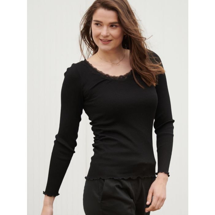 70% Seide 30% Bio-Baumwolle kbA LANGARMSHIRT RIPP von Kokon Zwo