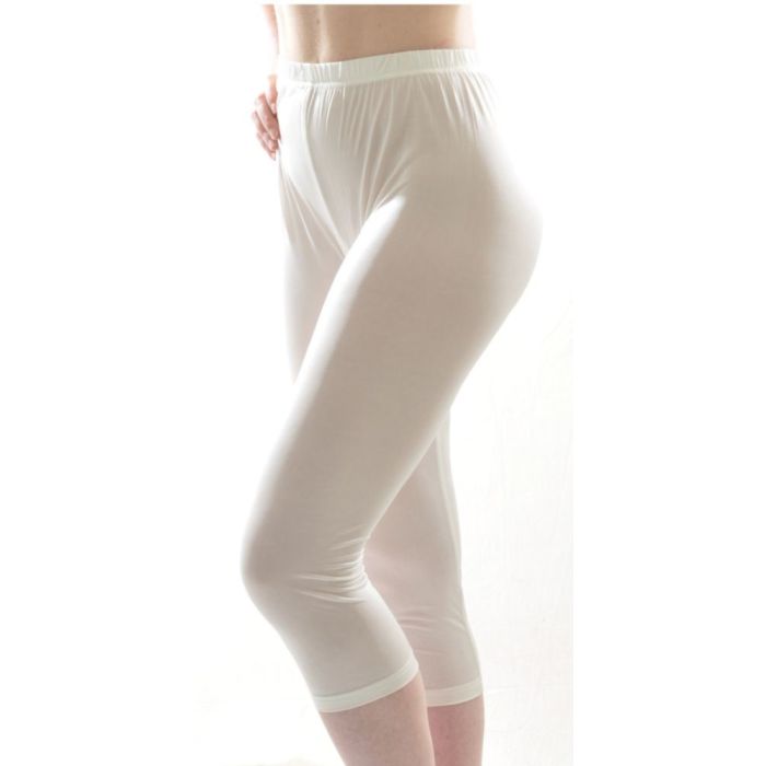 100% Bio-Seide 3/4-LEGGINGS von Alkena