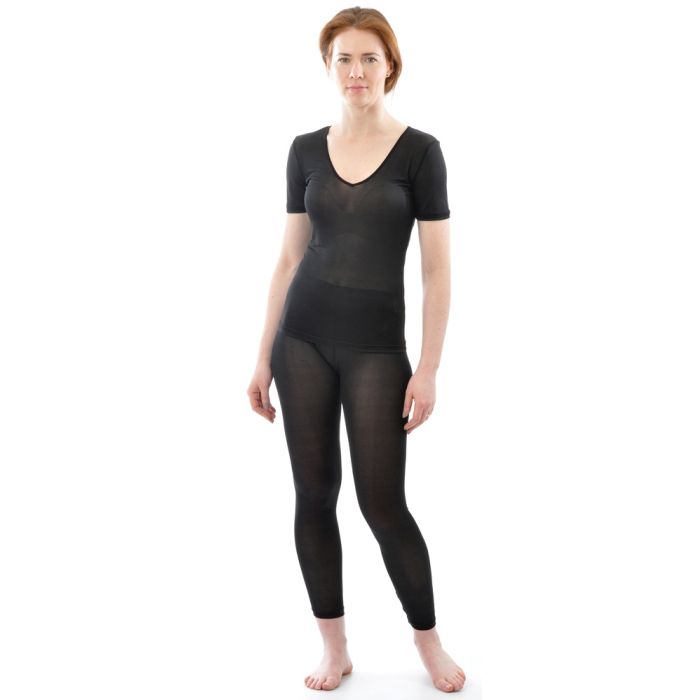 100% Bio-Seide LEGGINGS von Alkena