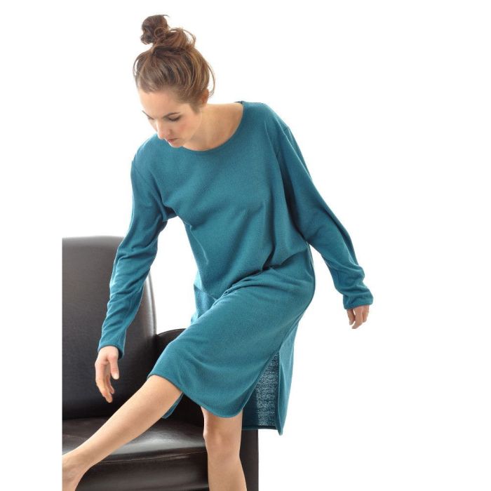 100% Bio Bourette-Seide SLEEPSHIRT von Alkena
