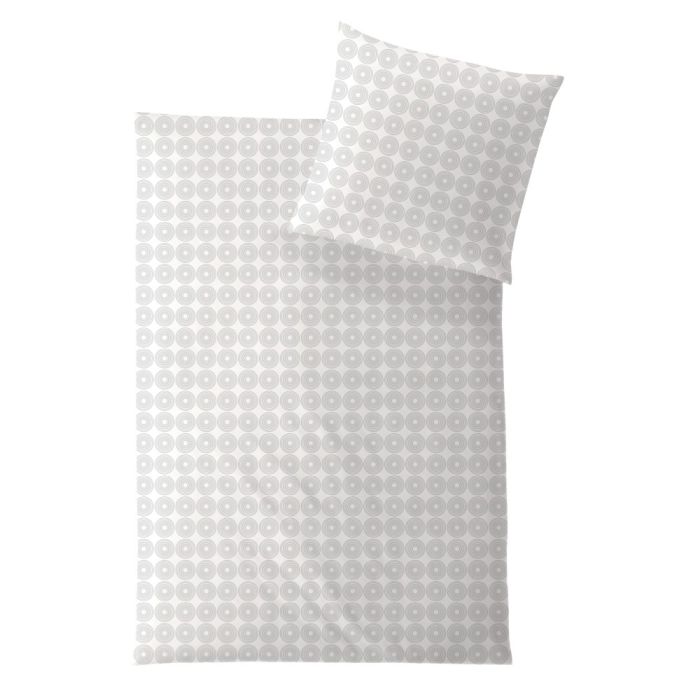 Bettwäsche 100% Lyocell Classic VIENNA silber von HEFEL