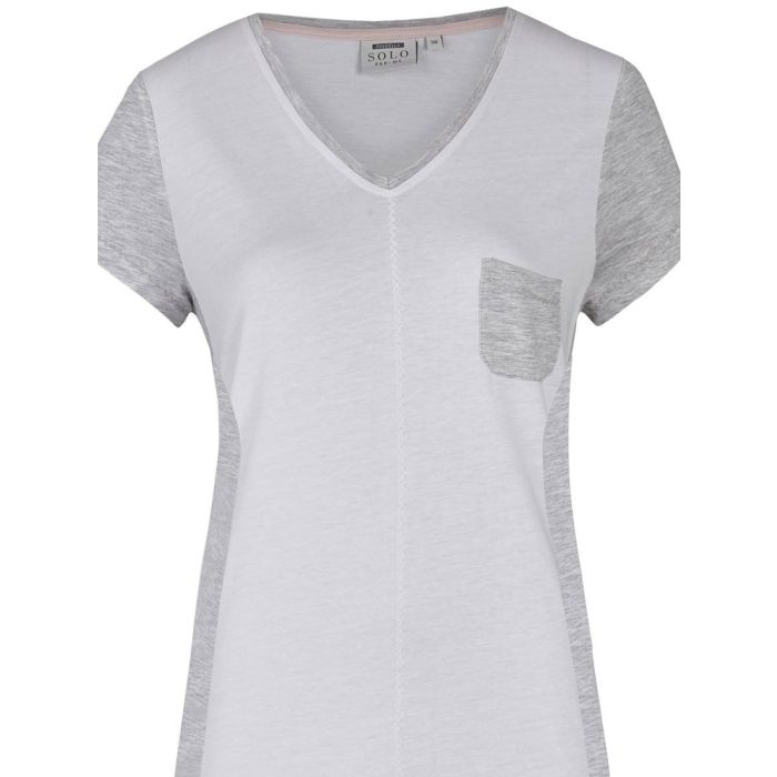 100% Lyocell Kurzarm Nachthemd SOLO PER ME von Ringella