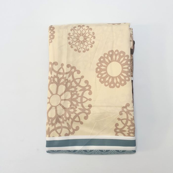 Microfaser Bettwäsche BEIGE BLAU von Webschatz