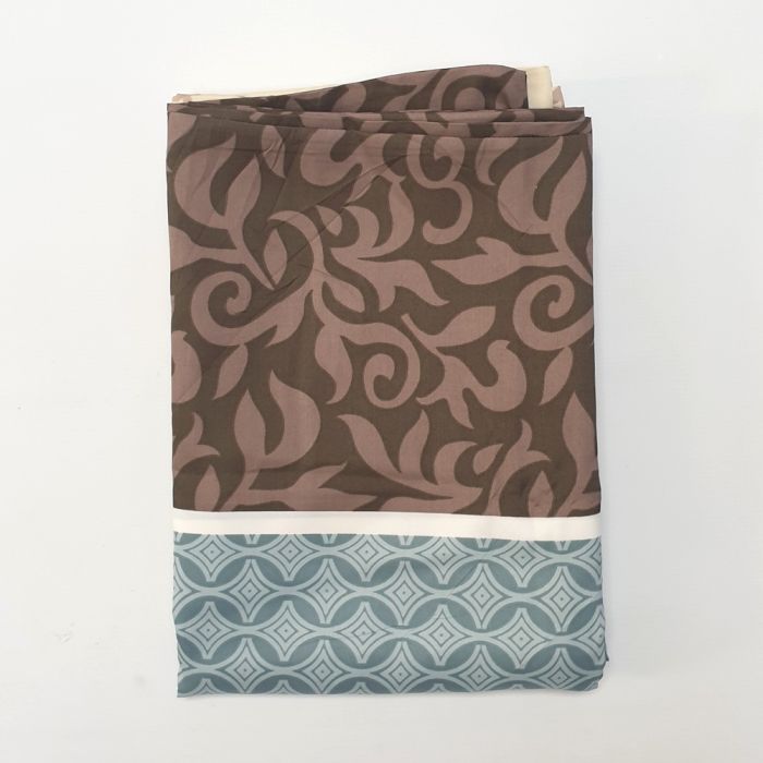 Microfaser Bettwäsche BEIGE BLAU von Webschatz