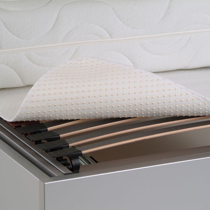 BNP Matratzenunterlage BRECO-LUX Pünktchenschoner 60°C Wäsche rutschfest 1B-Ware