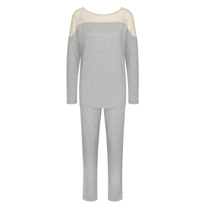 Viscose Pyjama LOUNGE ME AMOURETTE grau von Triumph Eco Vero