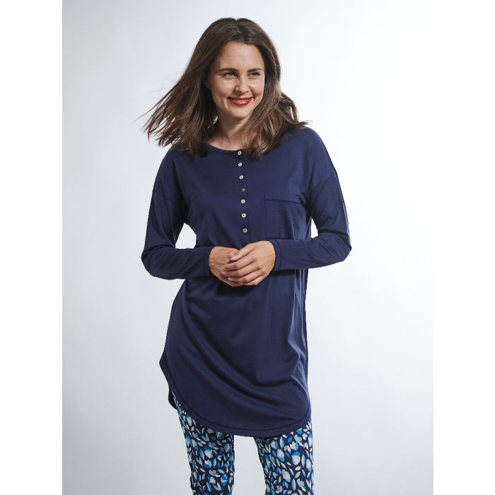 Seide mit Bio-Baumwolle SLEEPSHIRT von Kokon Zwo