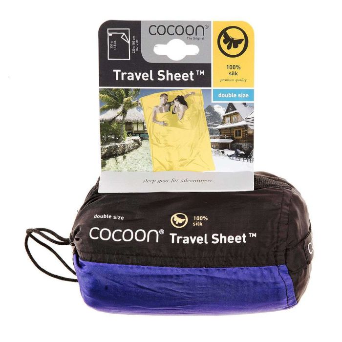 Seidenschlafsack für Zwei TRAVEL SHEET Double-Size von Cocoon®