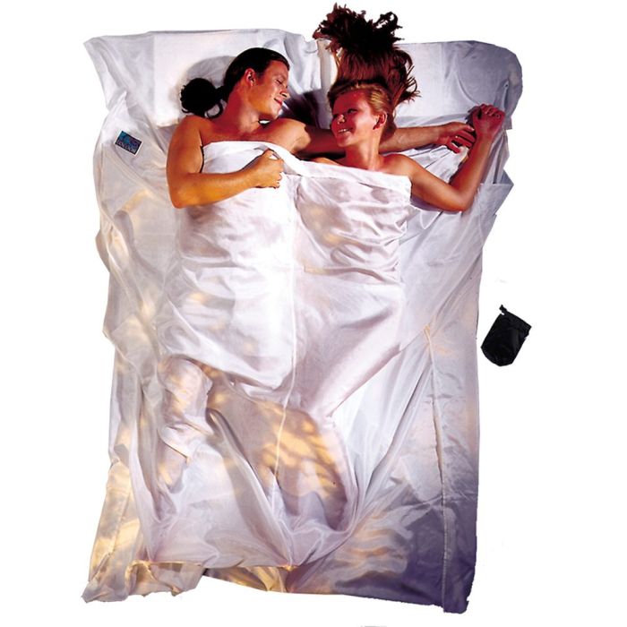 Seidenschlafsack für Zwei TRAVEL SHEET Double-Size von Cocoon®